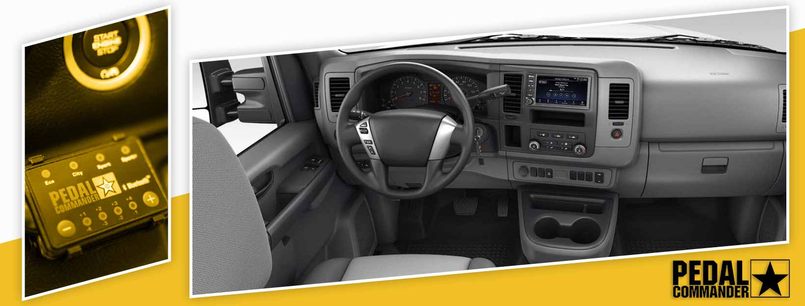 Pedal Commander for Nissan NV2500 - interior