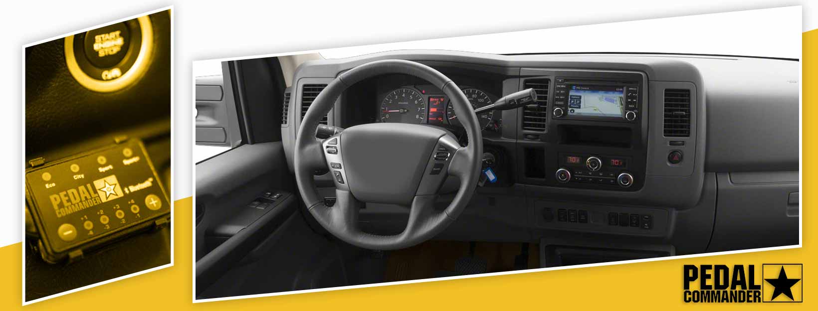 Pedal Commander for Nissan NV3500 - interior