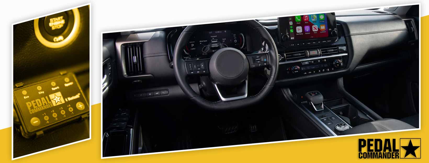 Pedal Commander for Nissan Pathfinder - interior