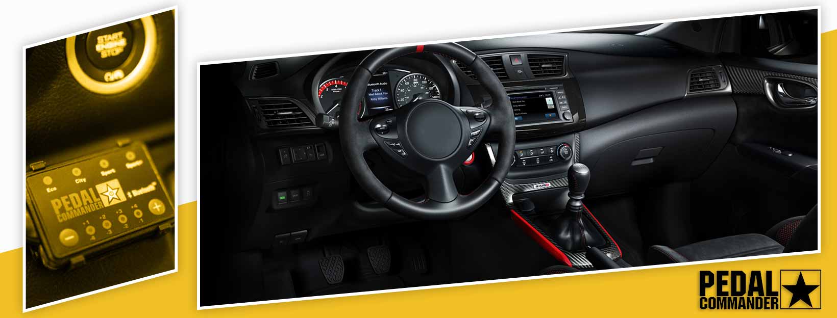 Pedal Commander for Nissan Sentra - interior