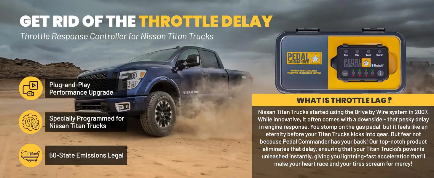 Pedal Commander for Nissan Titan