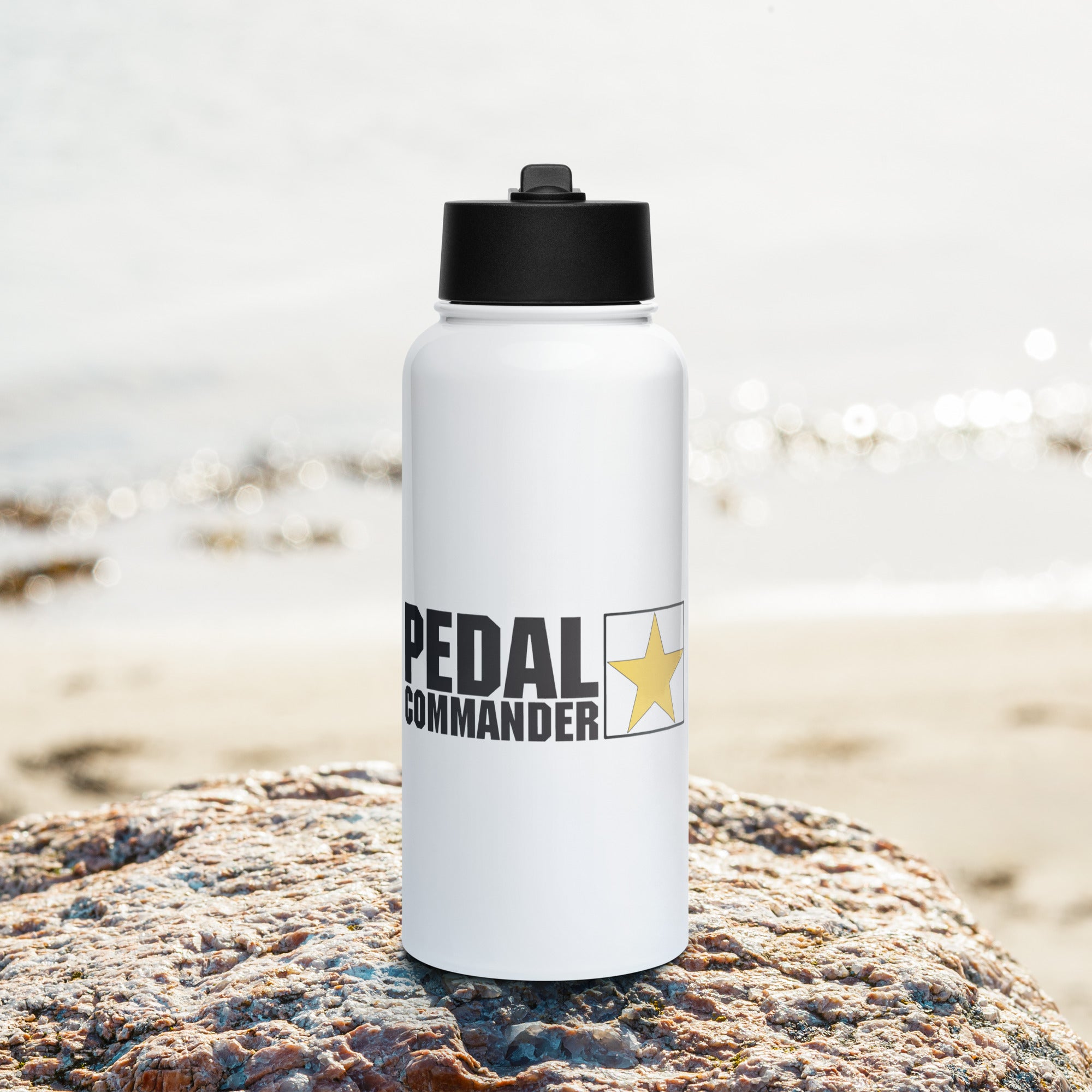Stainless steel Pedal Commander water bottle