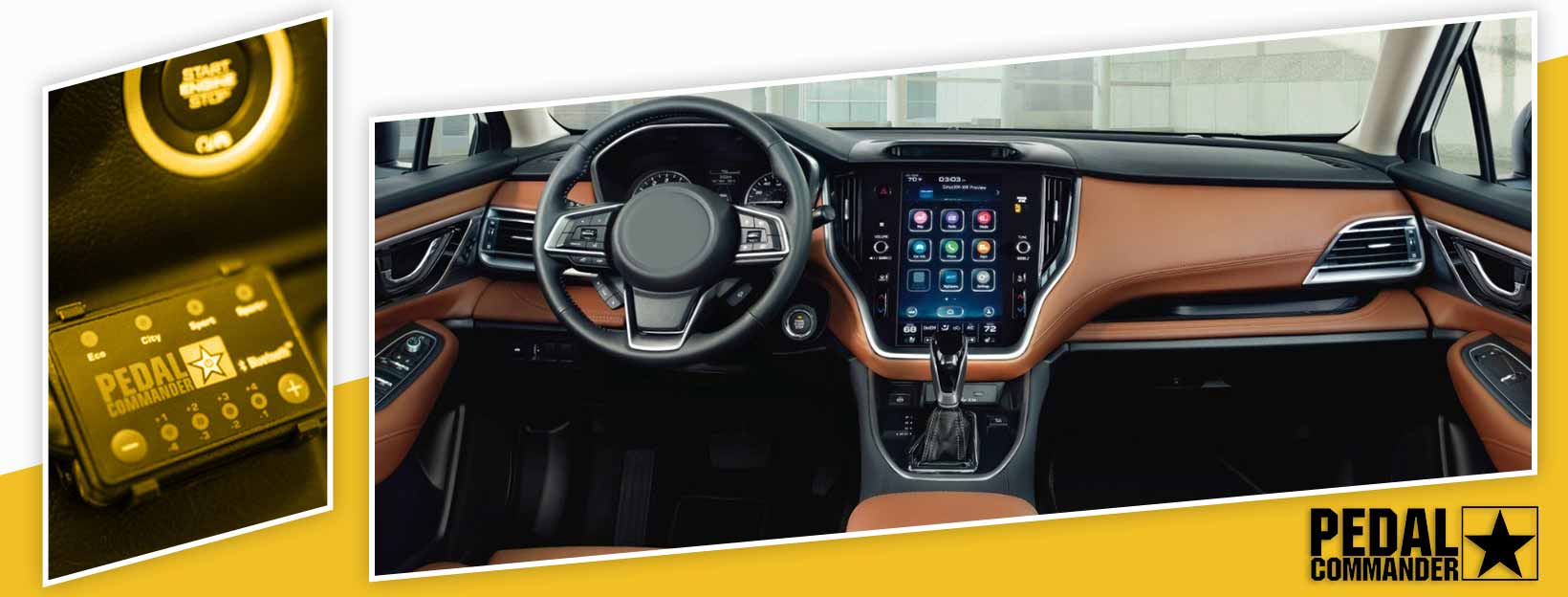 Pedal Commander for Subaru Legacy - interior