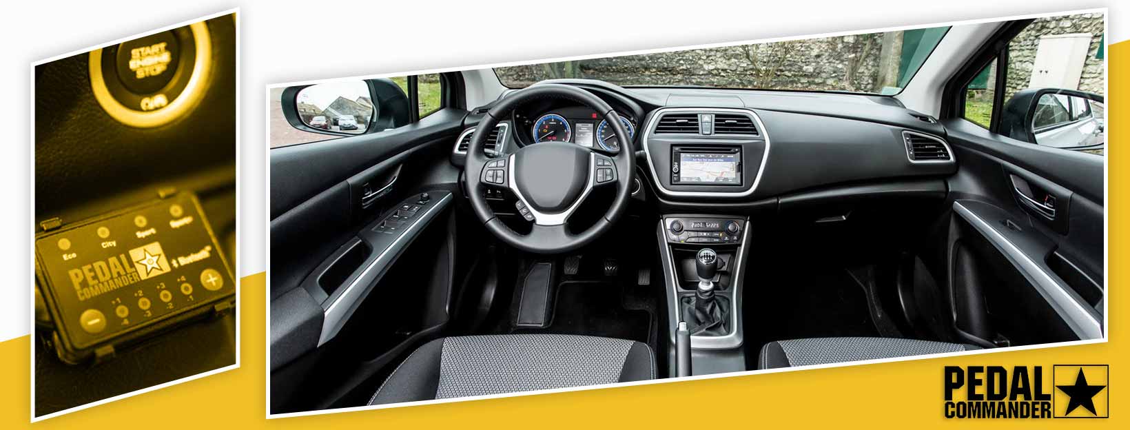 Pedal Commander for Suzuki SX4 - interior