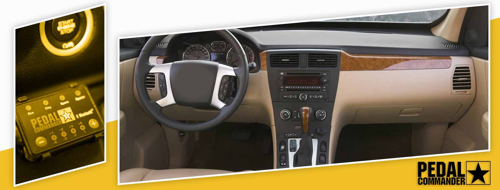 Pedal Commander for Suzuki XL7 - interior