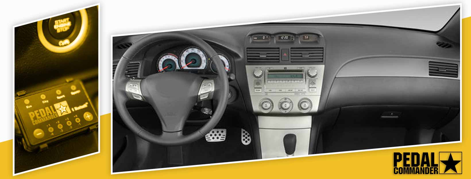 Pedal Commander for Toyota Solara - interior