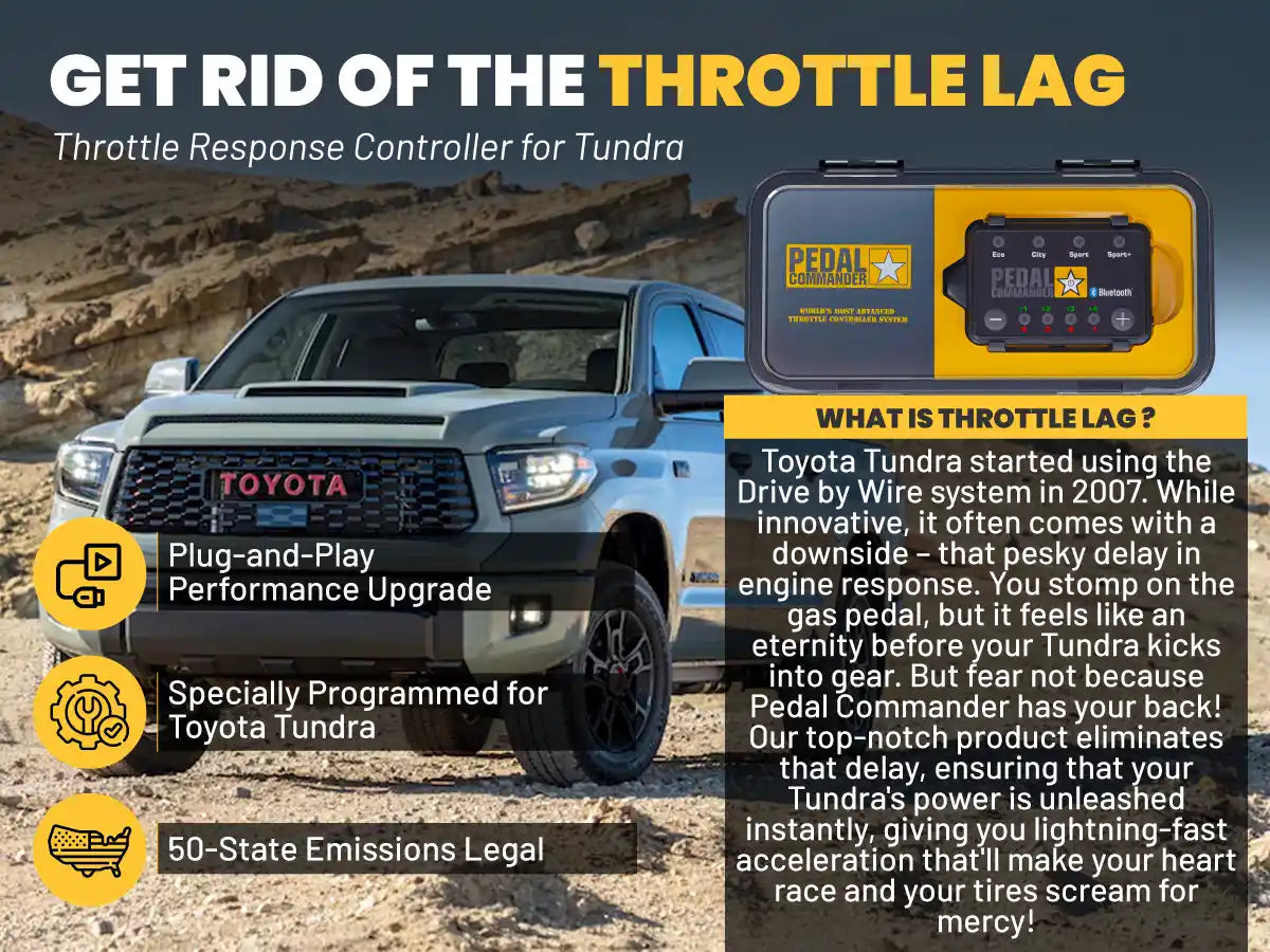 Pedal Commander Throttle Response Controller for Toyota Tundra