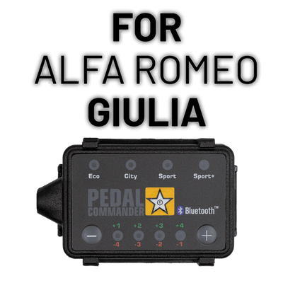 Solve your acceleration problems with Pedal Commander for Alfa Romeo Giulia