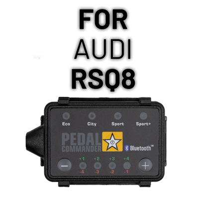 Solve your acceleration problems with Pedal Commander for Audi RS Q8