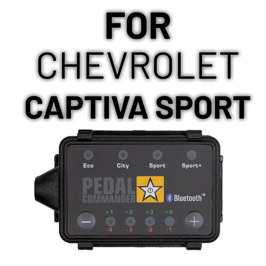 Solve your acceleration problems with Pedal Commander for Chevrolet Captiva Sport