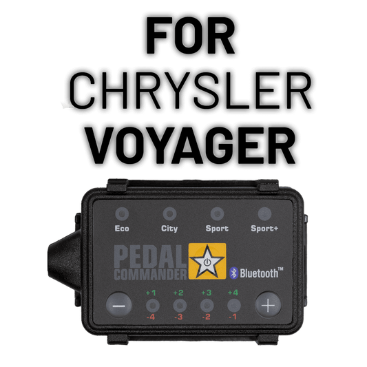 Solve your acceleration problems with Pedal Commander for Chrysler Voyager