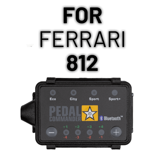 Solve your acceleration problems with Pedal Commander for Ferrari 812