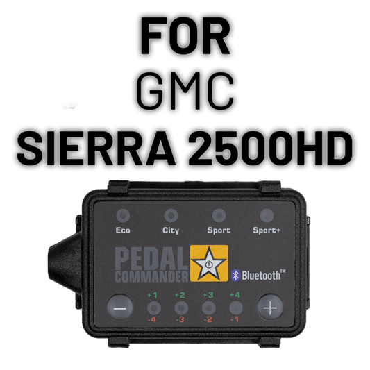 Solve your acceleration problems with Pedal Commander for GMC Sierra 2500HD