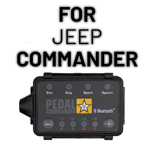 Solve your acceleration problems with Pedal Commander for Jeep Commander