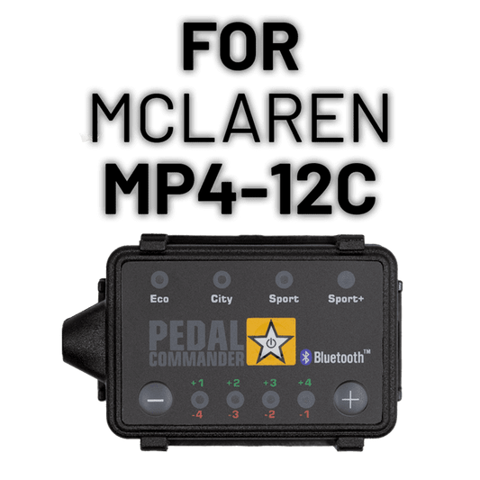 Solve your acceleration problems with Pedal Commander for McLaren MP4-12C