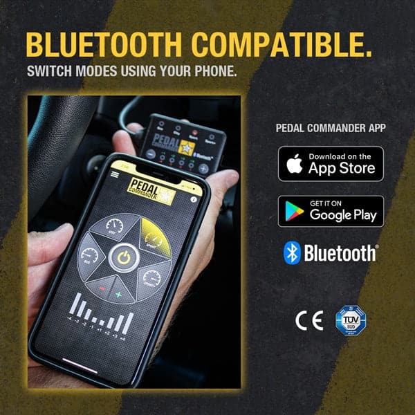 Merchant Pedal Commander PC08 is Bluetooth compatible and that means you can use it from your smartphones easily