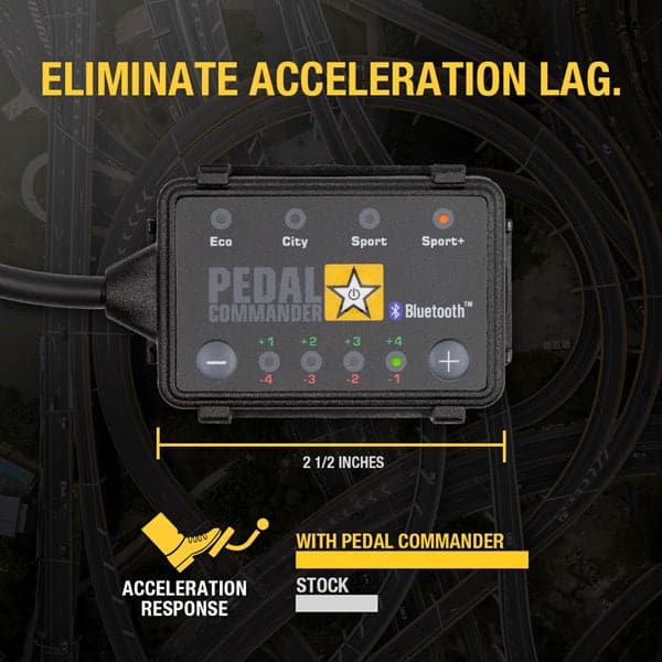 Merchant Pedal Commander PC11 eliminates the acceleration lag on your car and increases your car's performance