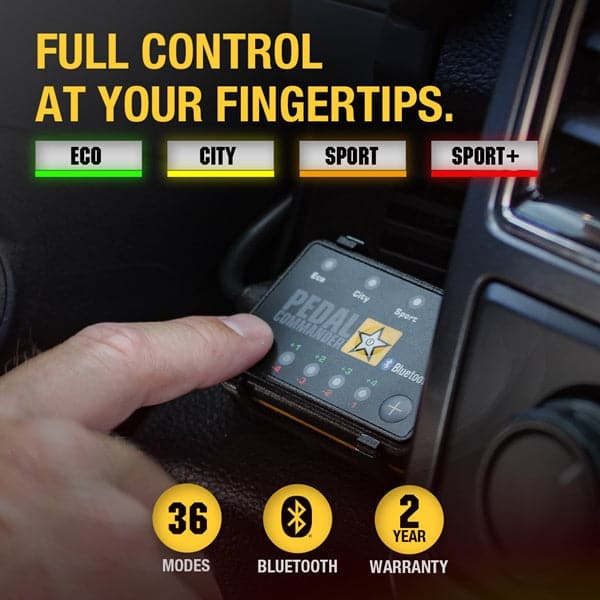Merchant Pedal Commander PC07 has four modes and nine sensitivity modes in each to find the best driving experience