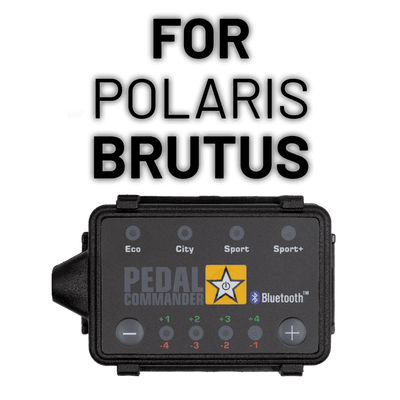 Solve your acceleration problems with Pedal Commander for Polaris Brutus