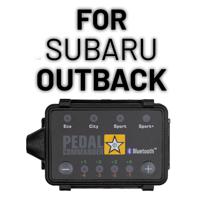 Solve your acceleration problems with Pedal Commander for Subaru Outback