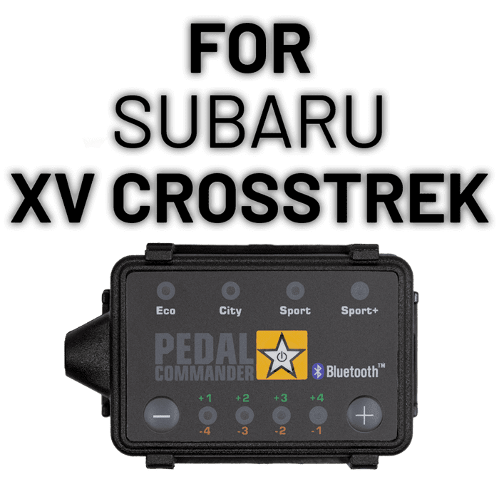 Solve your acceleration problems with Pedal Commander for Subaru XV Crosstrek