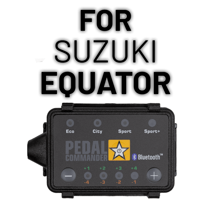 Solve your acceleration problems with Pedal Commander for Suzuki Equator