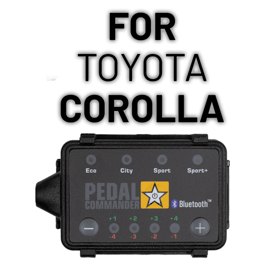Solve your acceleration problems with Pedal Commander for Toyota Corolla