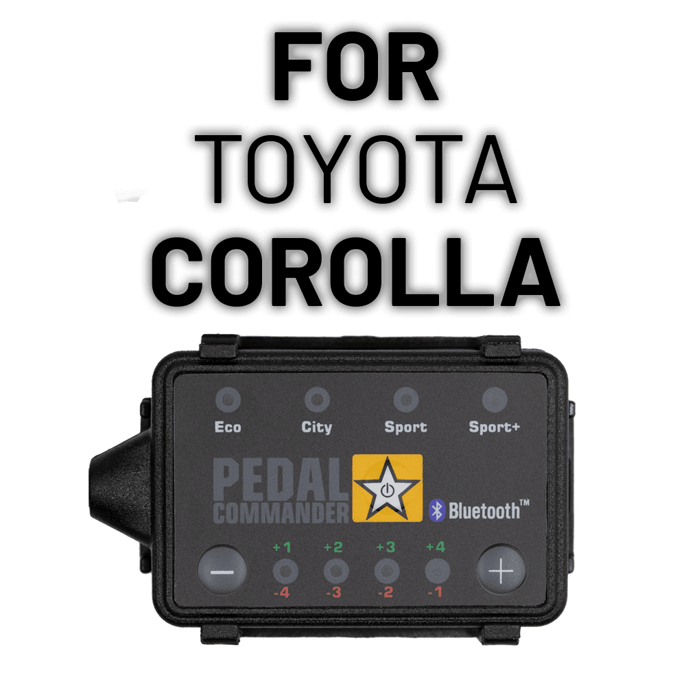 Solve your acceleration problems with Pedal Commander for Toyota Corolla