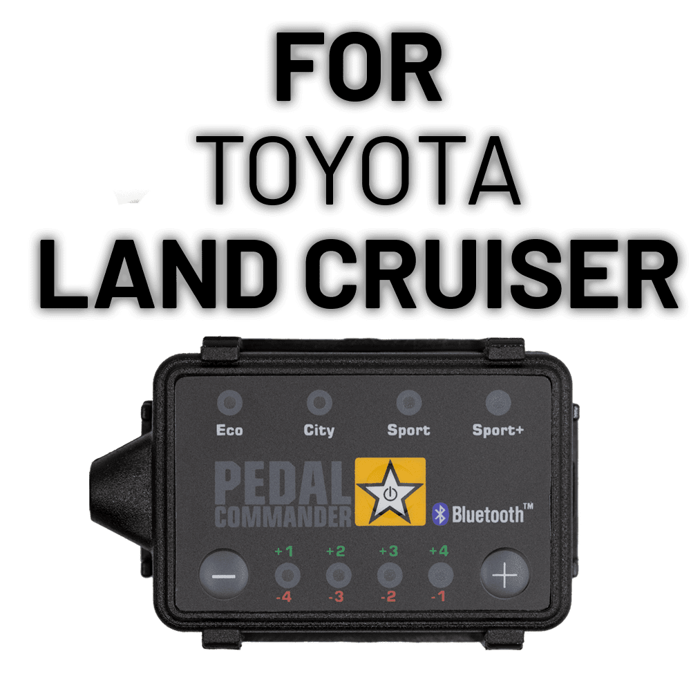 Solve your acceleration problems with Pedal Commander for Toyota Land Cruiser