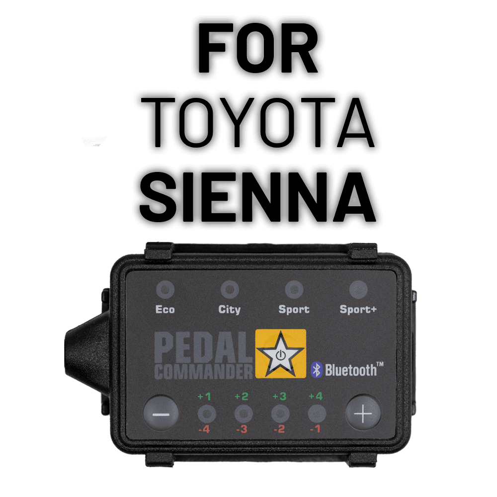 Solve your acceleration problems with Pedal Commander for Toyota Sienna