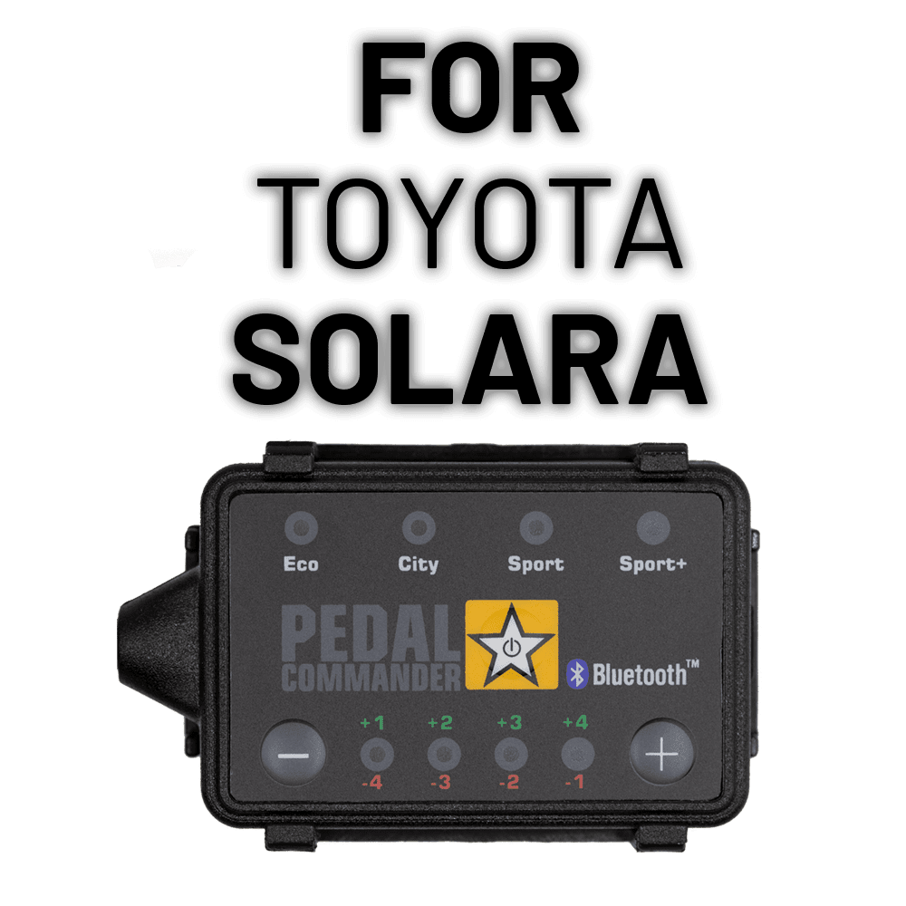Solve your acceleration problems with Pedal Commander for Toyota Solara