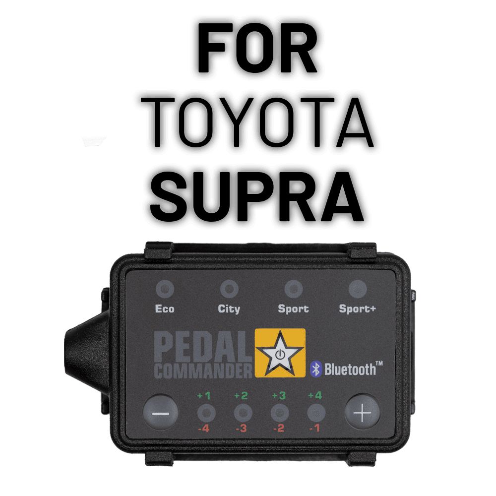 Solve your acceleration problems with Pedal Commander for Toyota Supra
